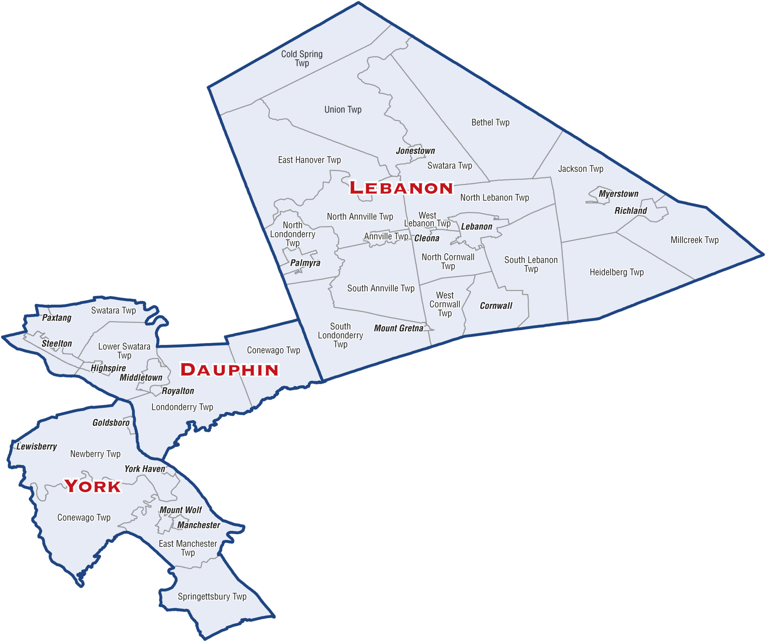 Swatara Twp Pa Map District Map - Senator Chris Gebhard